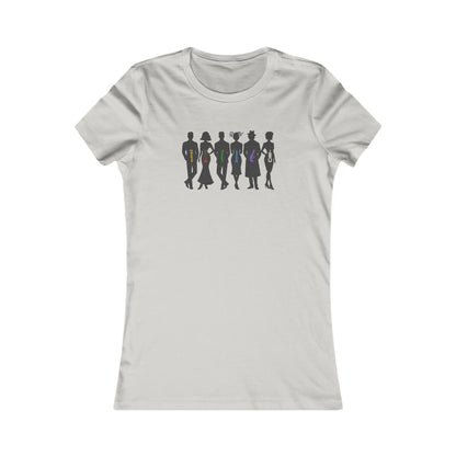 The Usual Suspects, Properly Armed — Clue Retro Women's Tee (Light)