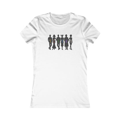 The Usual Suspects, Properly Armed — Clue Retro Women's Tee (Light)