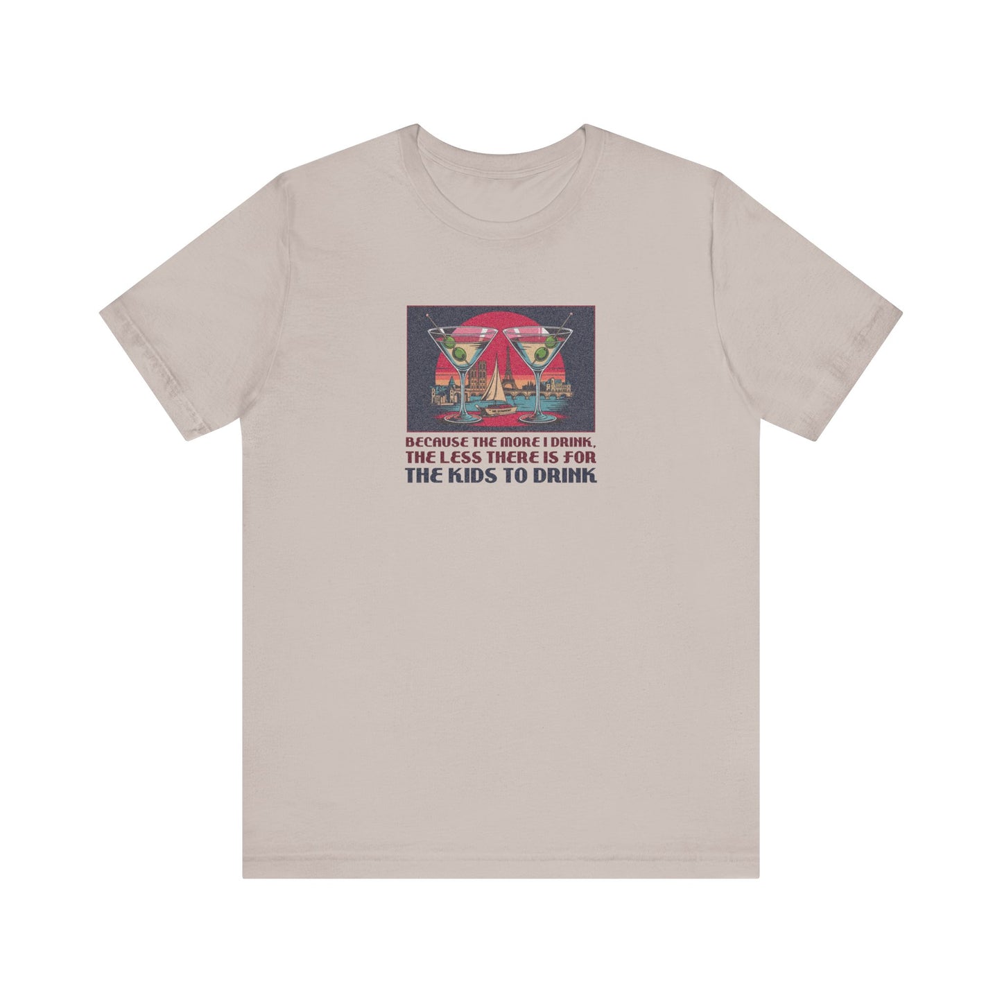 Open Bar (for the Kids) — Friends Retro Tee (Light)