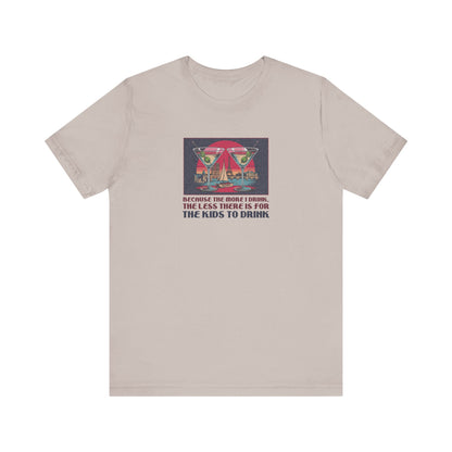 Open Bar (for the Kids) — Friends Retro Tee (Light)