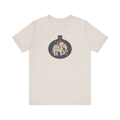 White Elephant Season — Retro Christmas Graphic Tee (Light)