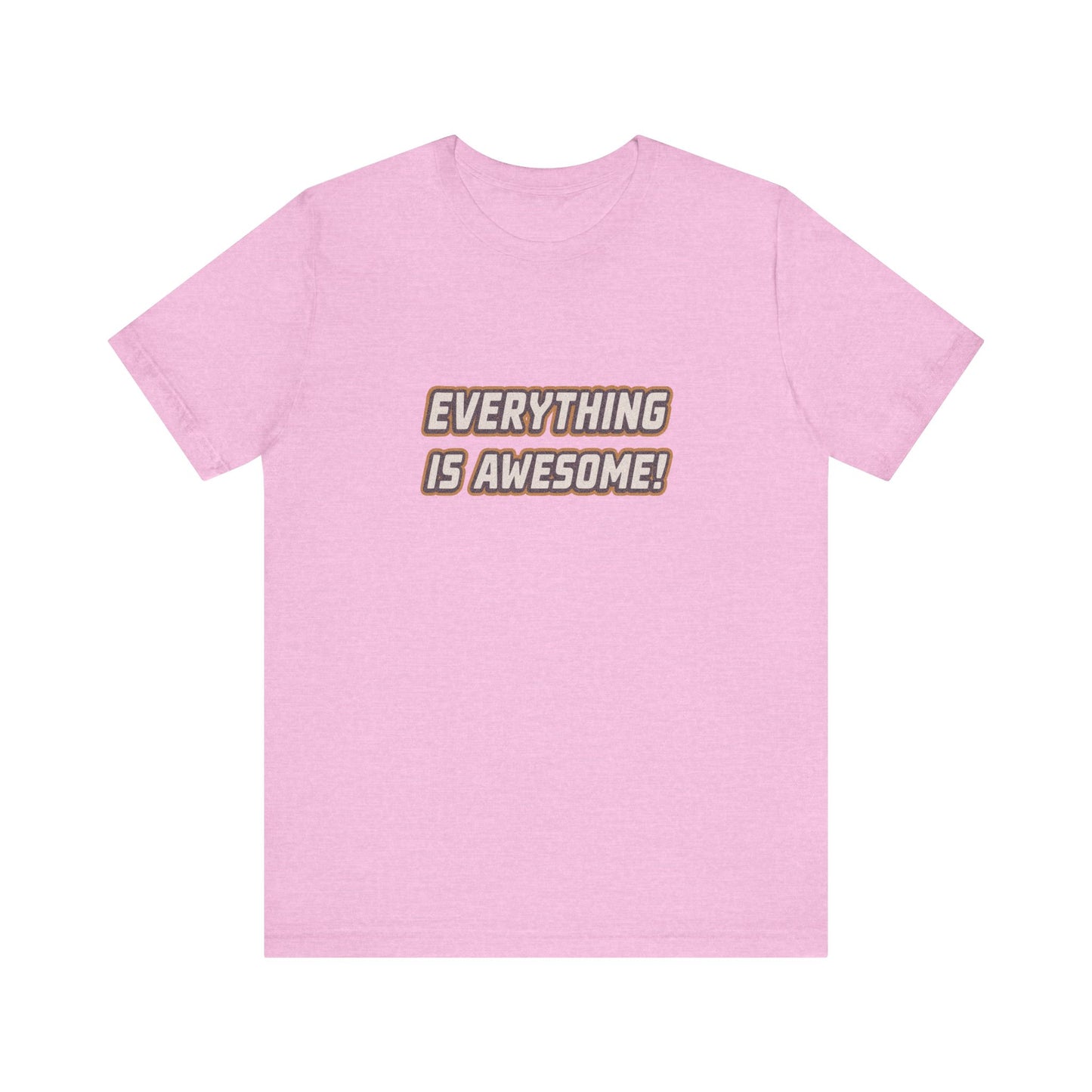 Everything is Awesome! — The LEGO Movie-Inspired Retro Tee (Light)