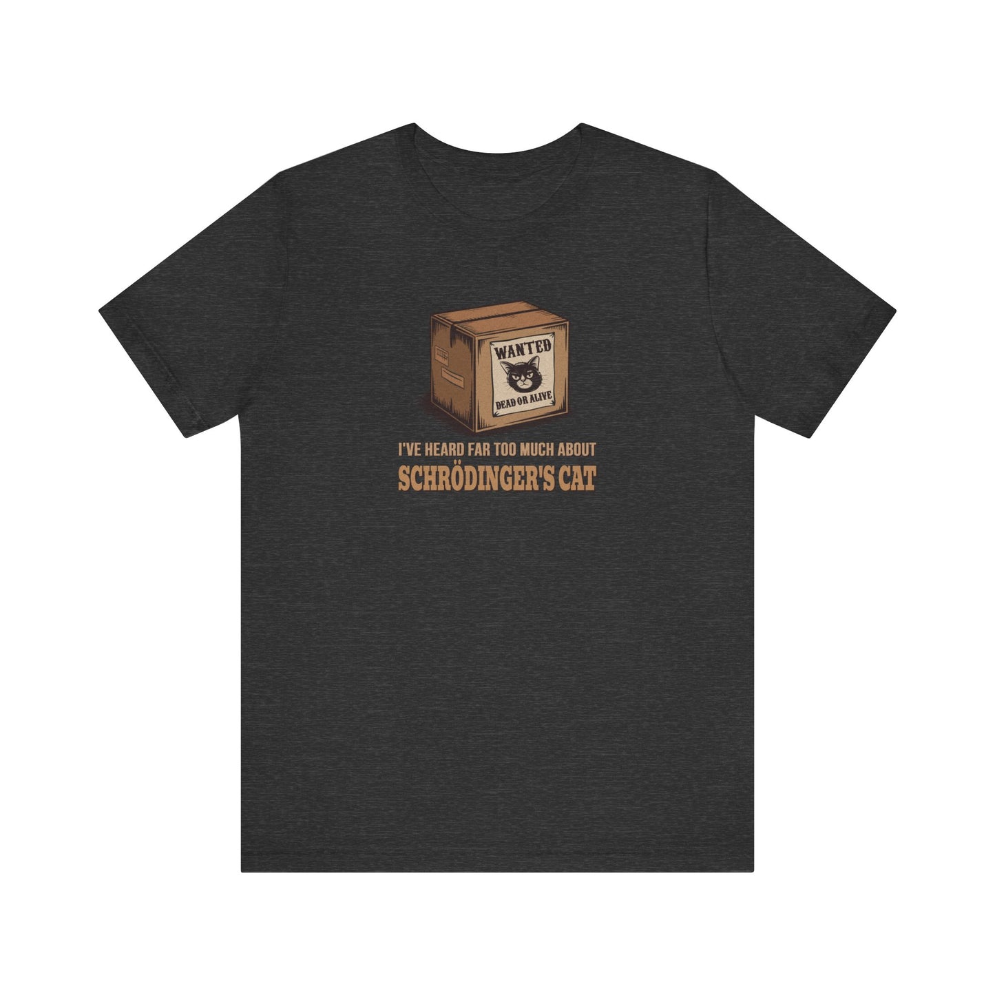 Schrödinger’s Cat — Big Bang Theory Retro Tee (Dark)