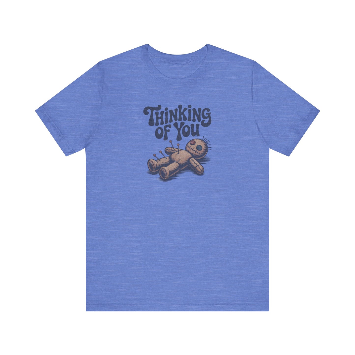 The Voodoo That You Do, So Well — Retro Voodoo Doll Tee (Light)