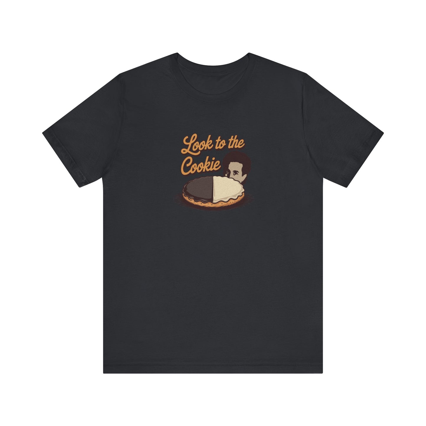 Look to the (Black-and-White) Cookie — Seinfeld Retro Tee (Dark)
