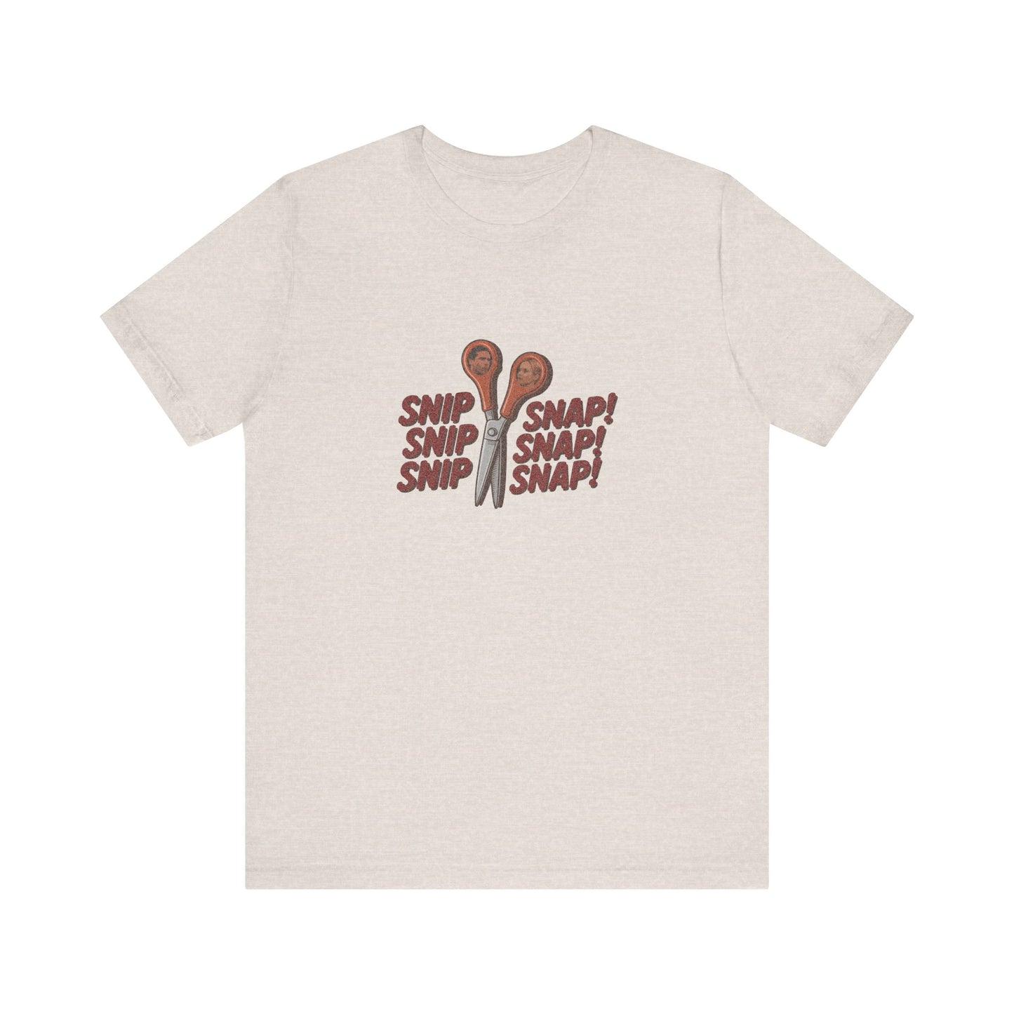 Snip Snap! — Michael Scott Vasectomy Retro Tee (Light)
