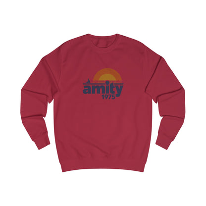 Amity Island 1975 — Jaws-Inspired Retro Sweatshirt (Light)