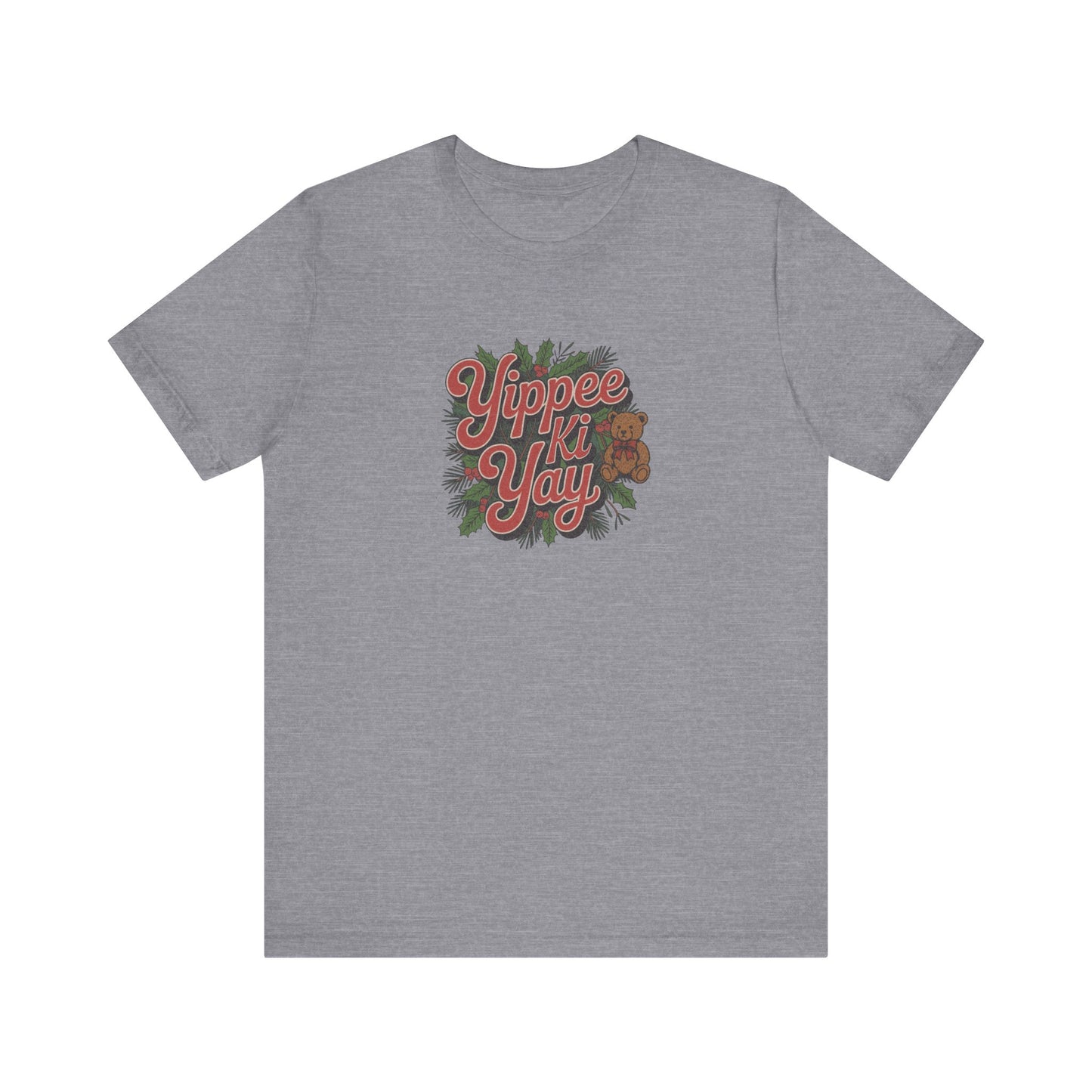 Yippee Ki Yay — Die Hard Retro Christmas Tee (Light)