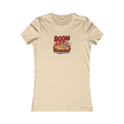 Boom, Roasted — Michael Scott Women's Tee (Light)