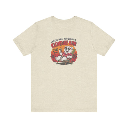 What You Did for a Klondike Bar — Retro Graphic Tee (Light)