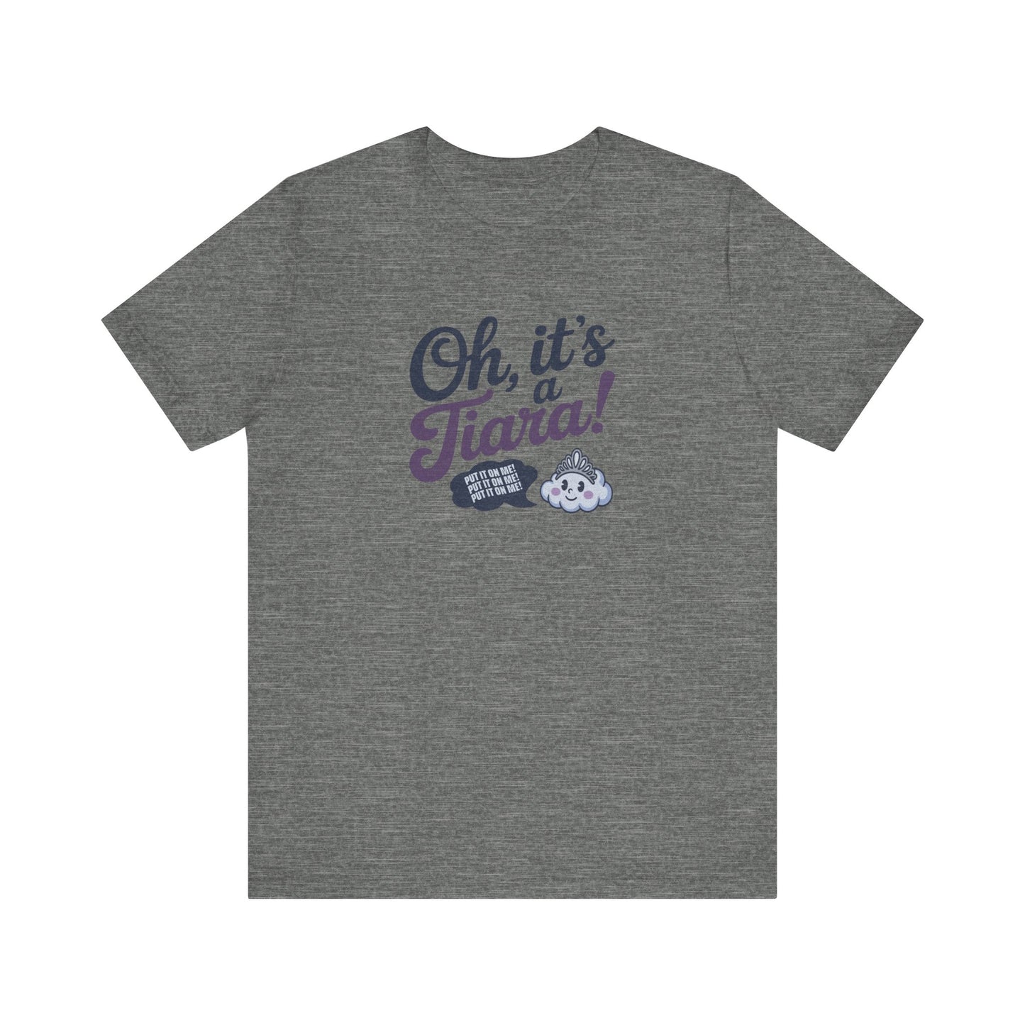 Oh, It’s a Tiara! (Put It On Me!) — Amy Farrah Fowler Retro Tee (Light)