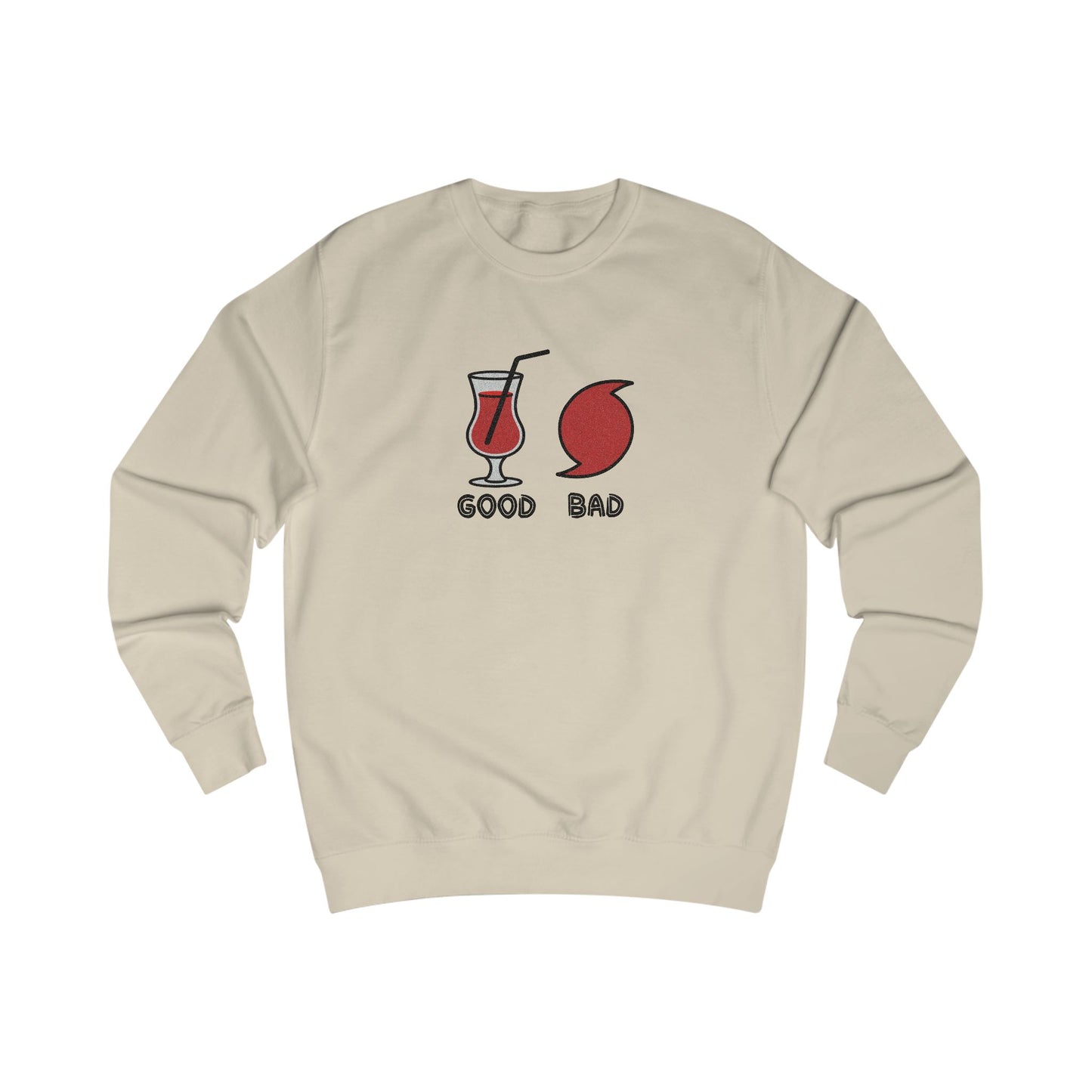 Good Hurricane, Bad Hurricane – Tropical Retro Sweatshirt (Light)