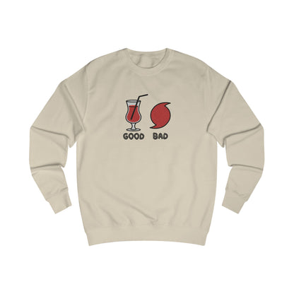 Good Hurricane, Bad Hurricane – Tropical Retro Sweatshirt (Light)