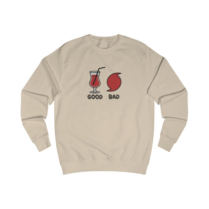 Good Hurricane, Bad Hurricane – Tropical Retro Sweatshirt (Light)
