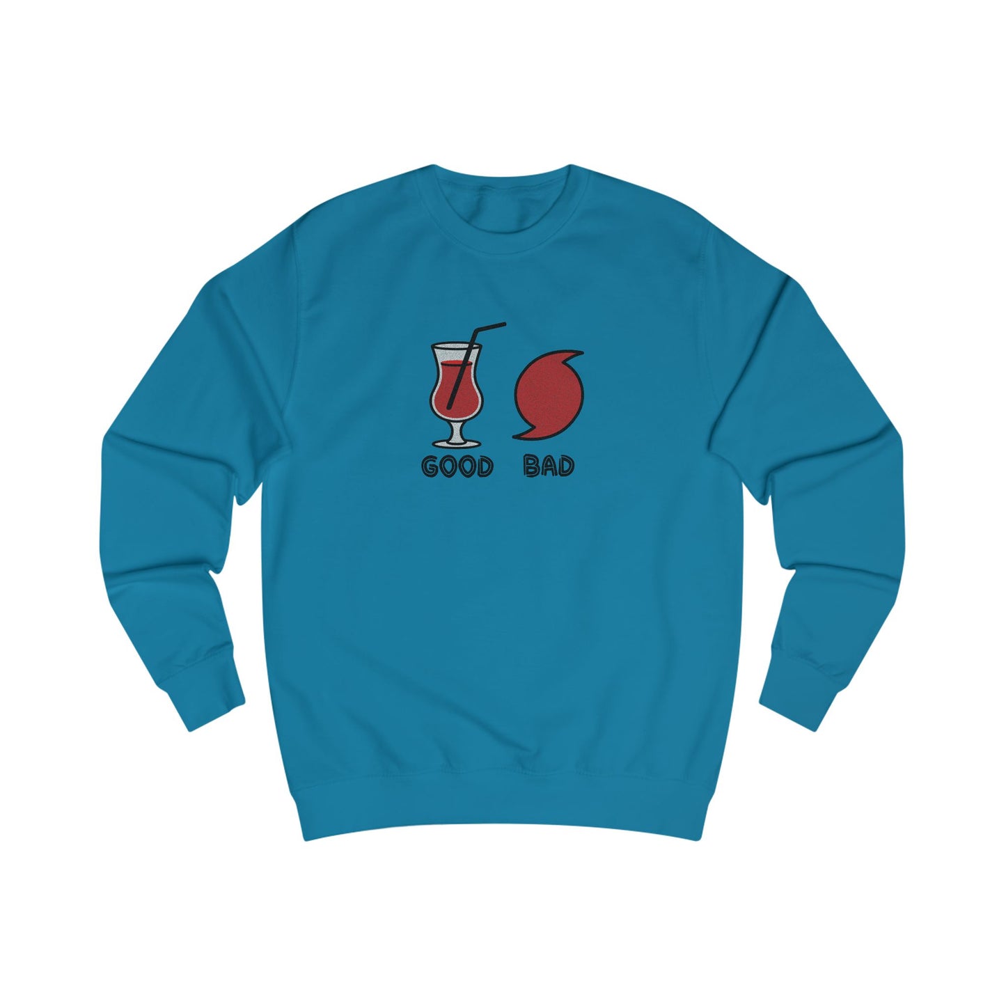 Good Hurricane, Bad Hurricane – Tropical Retro Sweatshirt (Light)