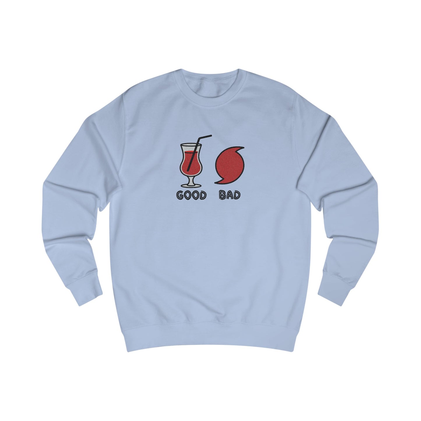 Good Hurricane, Bad Hurricane – Tropical Retro Sweatshirt (Light)