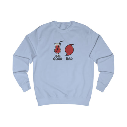 Good Hurricane, Bad Hurricane – Tropical Retro Sweatshirt (Light)