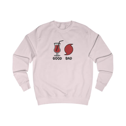 Good Hurricane, Bad Hurricane – Tropical Retro Sweatshirt (Light)
