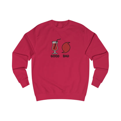 Good Hurricane, Bad Hurricane – Tropical Retro Sweatshirt (Light)