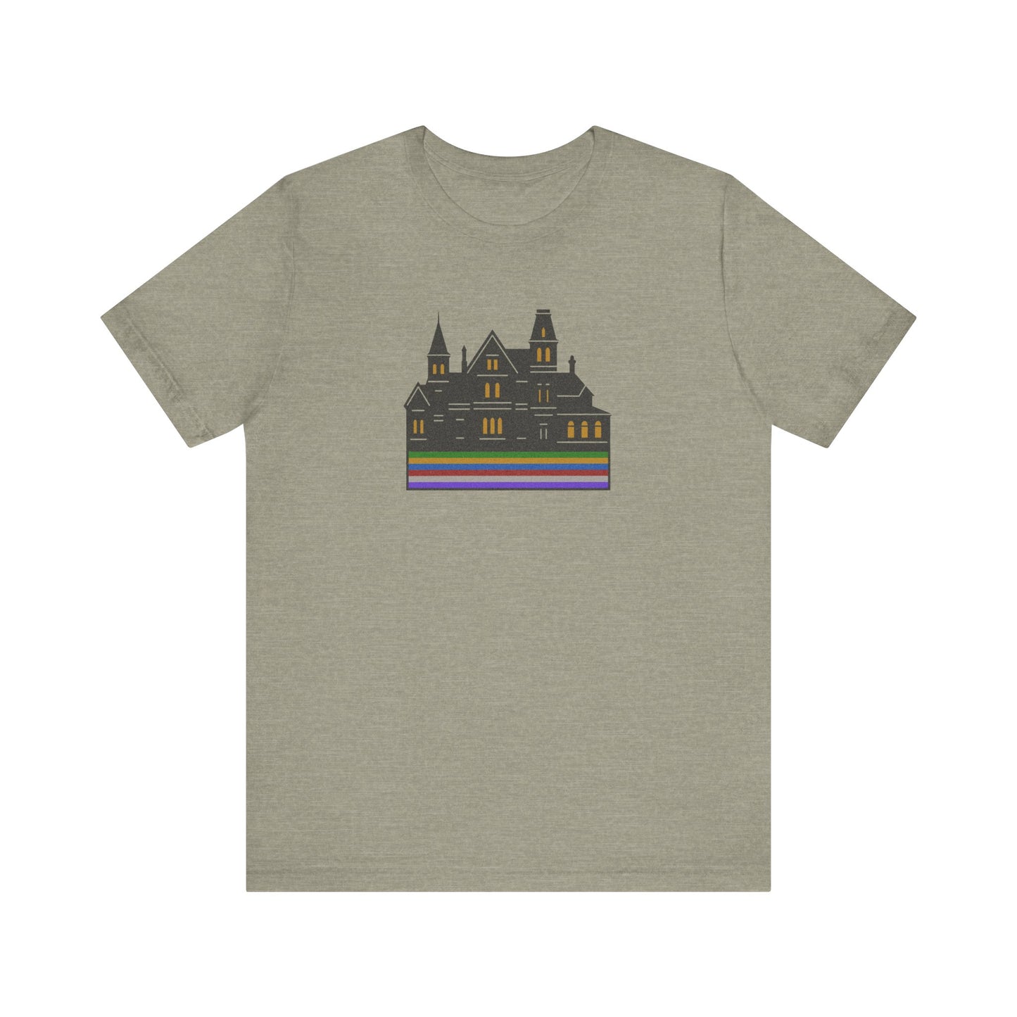 Welcome to Hill House (Off Route 41) — Clue Retro Tee (Light)