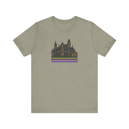 Welcome to Hill House (Off Route 41) — Clue Retro Tee (Light)