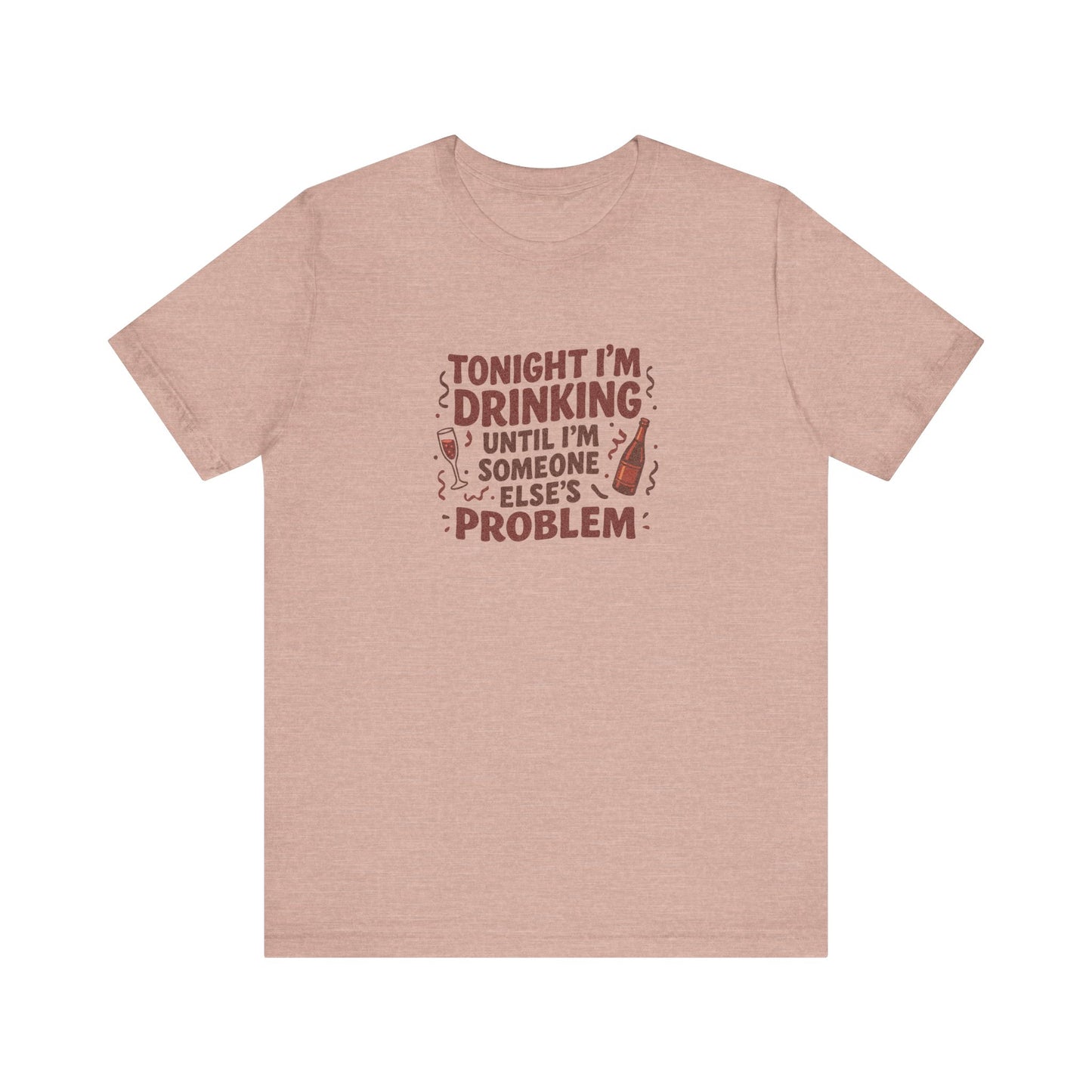 The Problem is Coming From Inside the Bar — Retro Tee (Light)