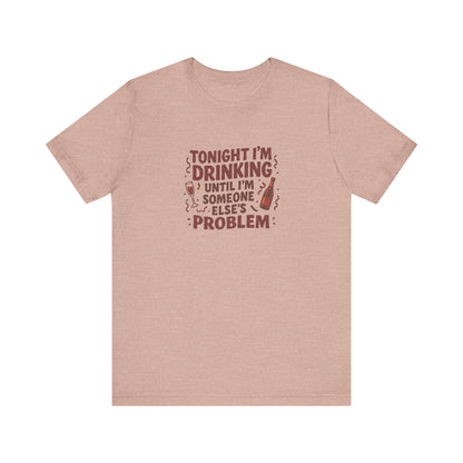 The Problem is Coming From Inside the Bar — Retro Tee (Light)