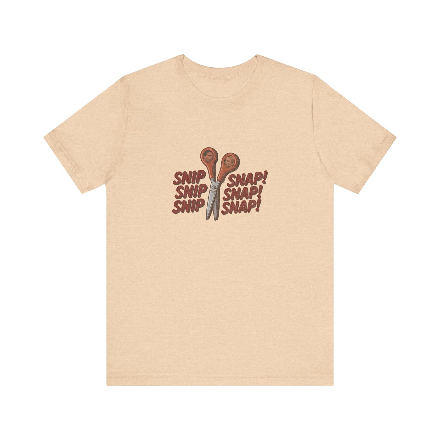 Snip Snap! — Michael Scott Vasectomy Retro Tee (Light)