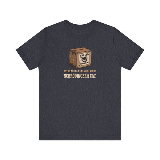 Schrödinger’s Cat — Big Bang Theory Retro Tee (Dark)
