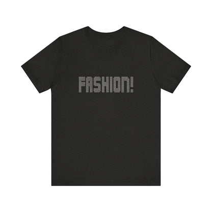 FASHION! — Psych Faux Rhinestones Retro Tee (Dark)