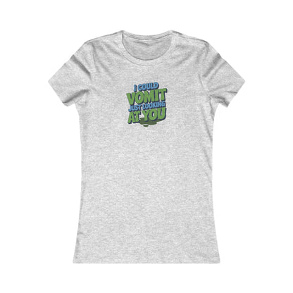 I Could Vomit Just Looking At You — Dorothy Zbornak Retro Women's Tee (Light)