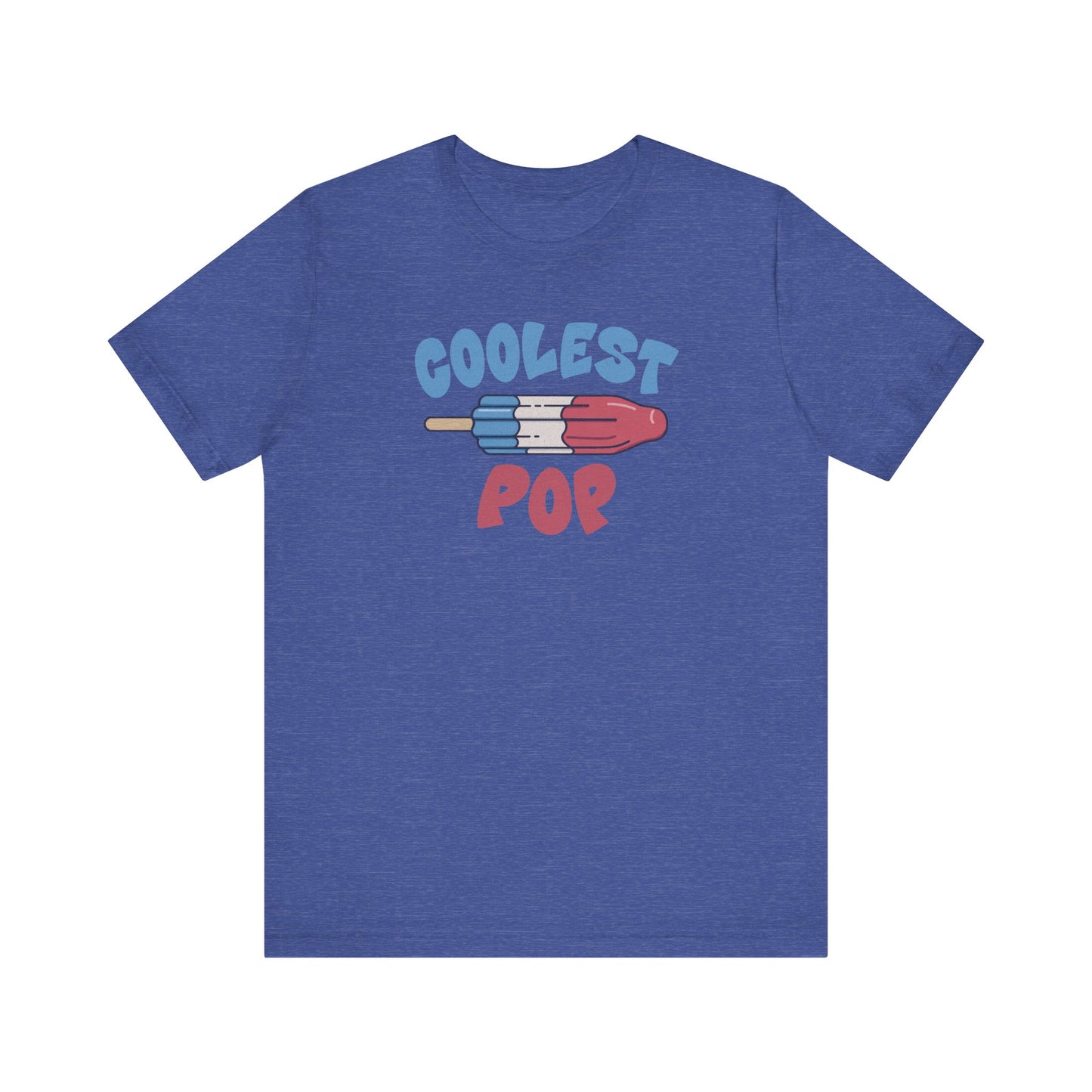 Coolest Pop Shirt — Funny Dad Gift, Retro Ice Pop Tee
