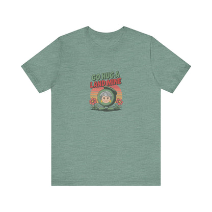 Go Hug a Land Mine — Dorothy Zbornak Retro Tee (Light)