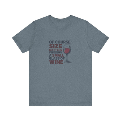 Big Glass Energy — Wine Lover Retro Tee (Light)