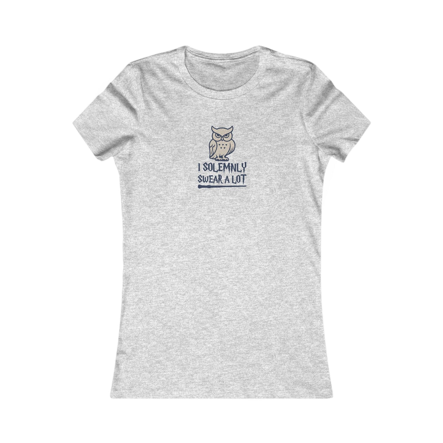 I Solemnly Swear a Lot — Harry Potter Retro Women's Tee (Light)