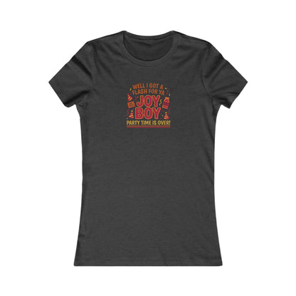 Joy Boy — Seinfeld Library Investigator Retro Women's Tee (Dark)