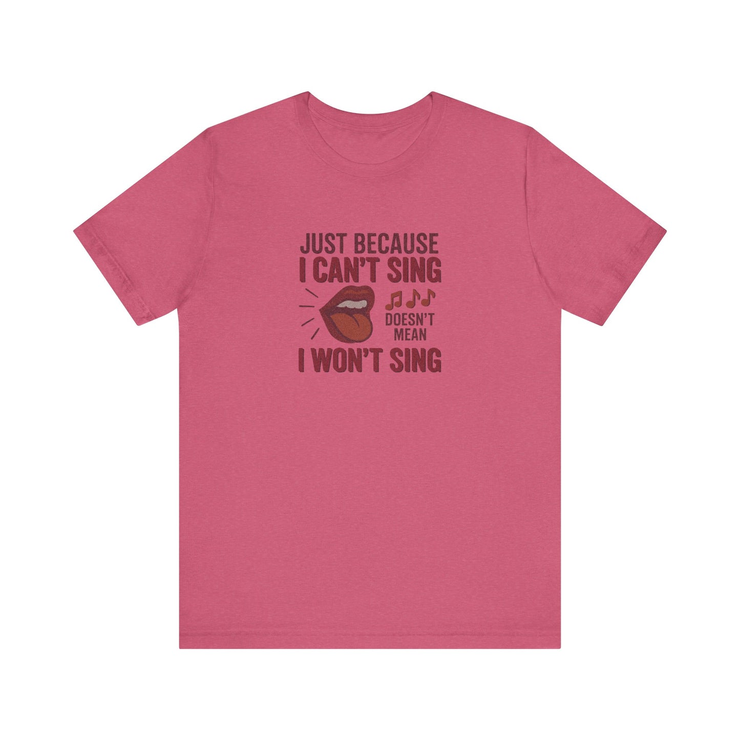 Sing Like Nobody’s Listening — Retro Tee (Light)