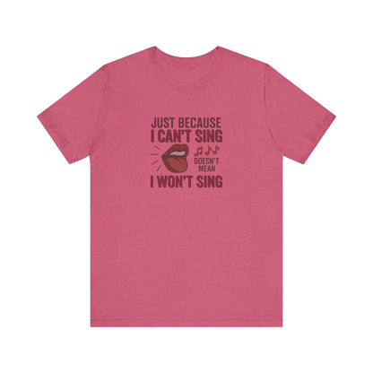 Sing Like Nobody’s Listening — Retro Tee (Light)