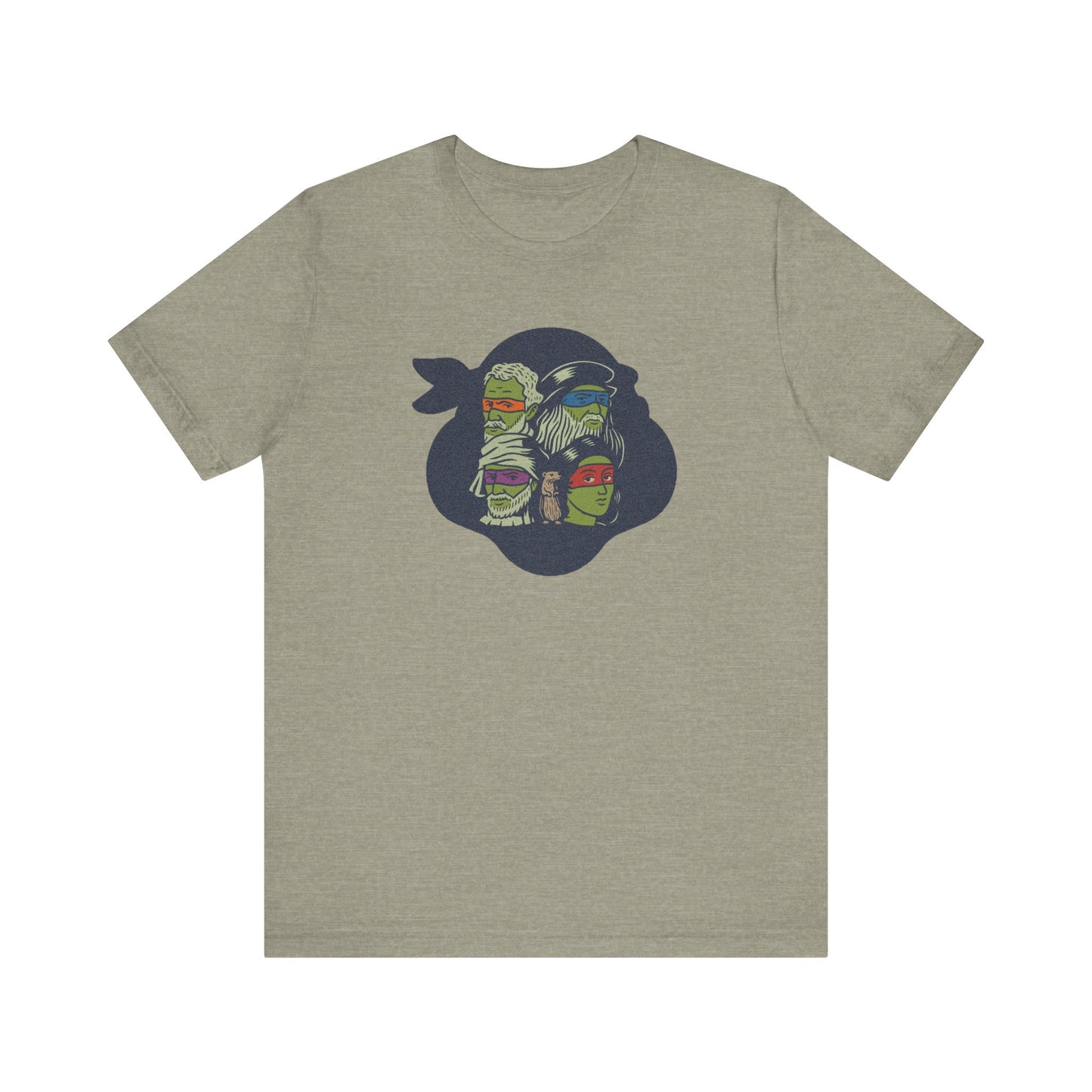 Renaissance Ninja Turtles — TMNT Retro Tee (Light)