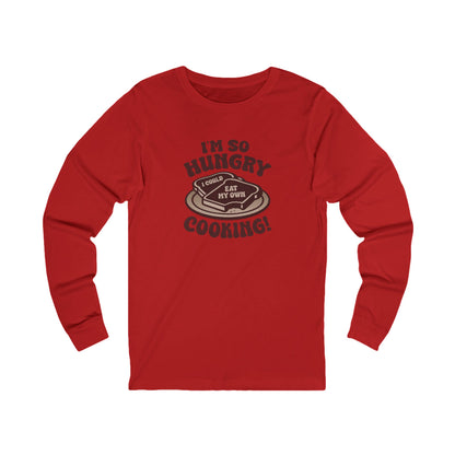I'm So Hungry, I Could Eat My Own Cooking — Retro Long Sleeve (Light)