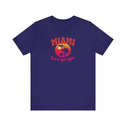 Miami, You've Got Style! — Golden Girls Retro Tee (Dark)