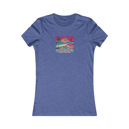 Del Boca Vista (We’re Going!) — Seinfeld Retro Women's Tee (Dark)