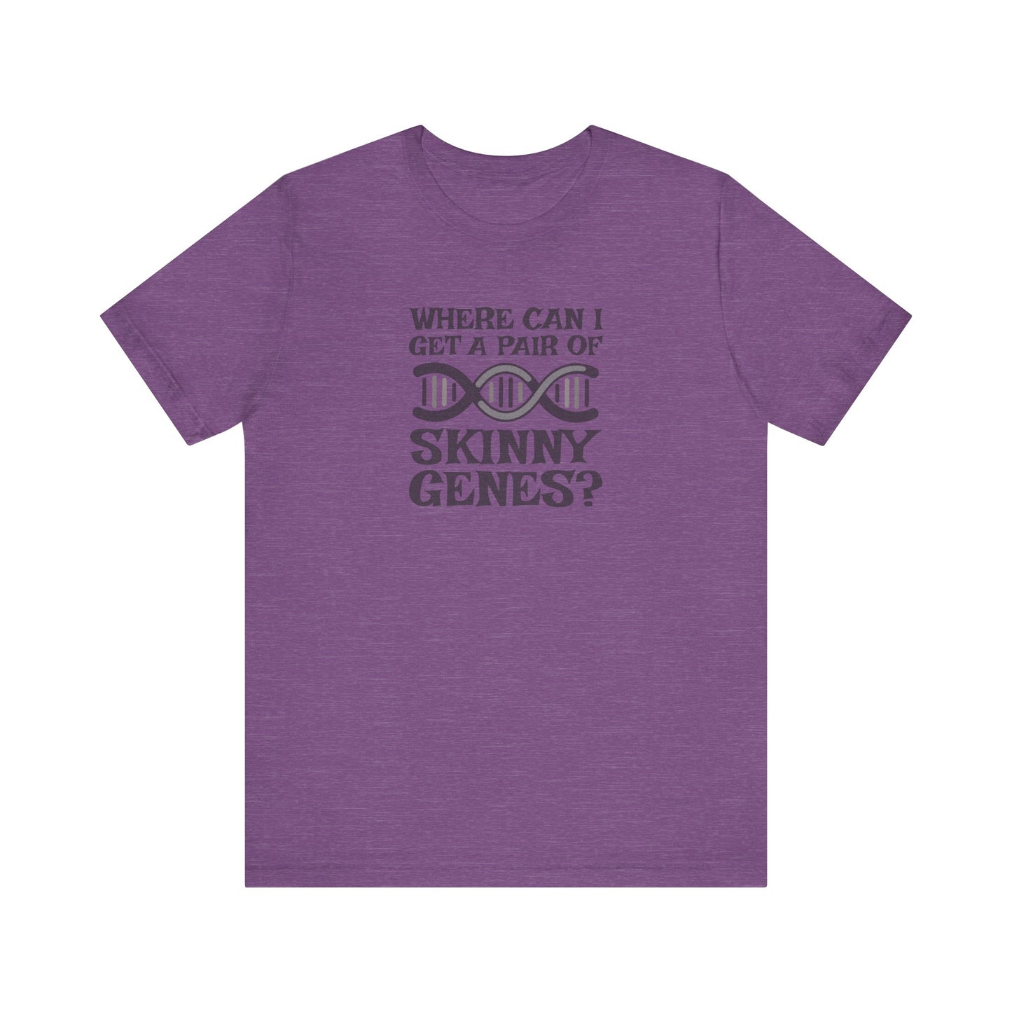Pair of Skinny Genes — Retro Graphic Tee (Light)