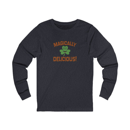 Magically Delicious — St. Patrick’s Retro Long Sleeve (Dark)