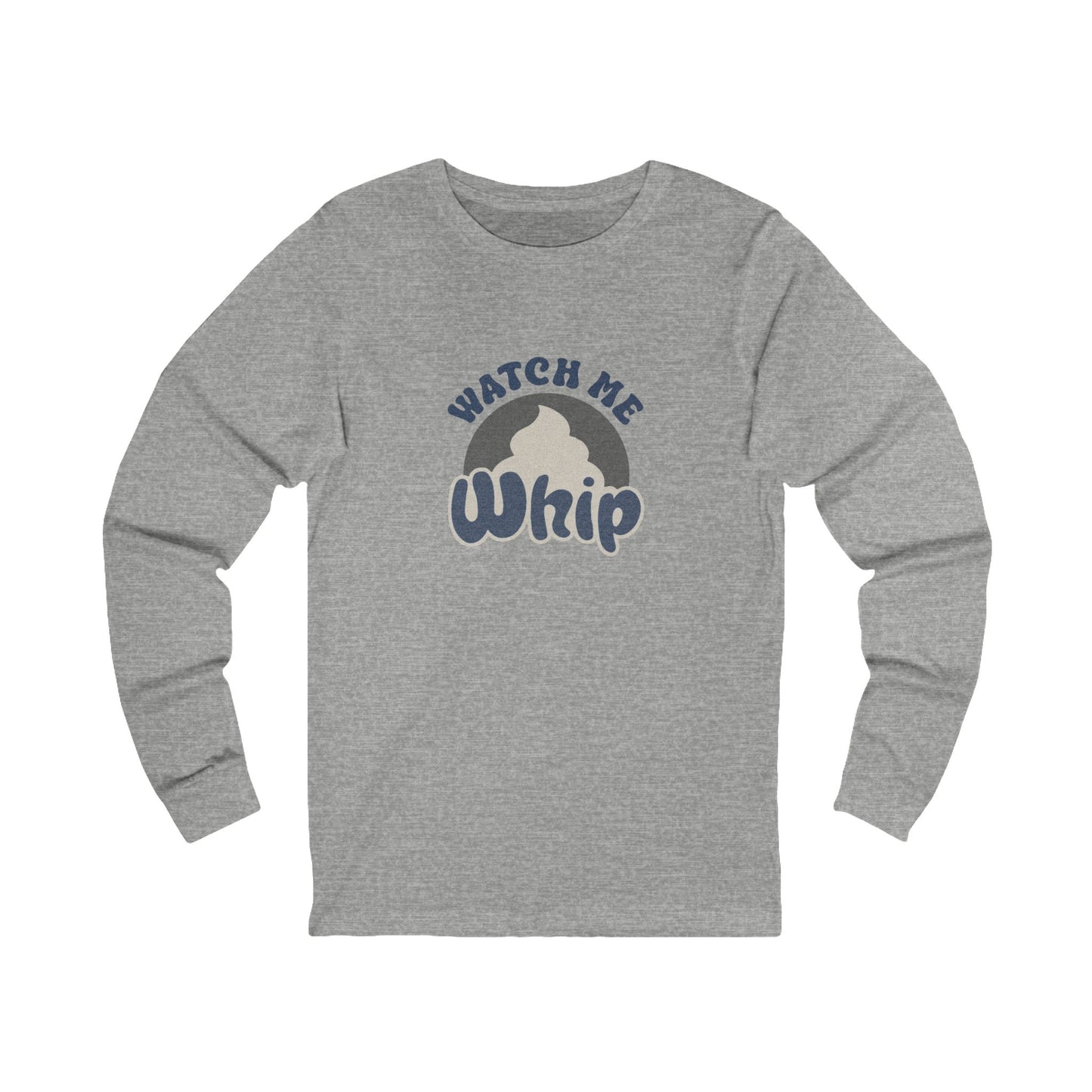 Watch Me Whip — Retro Thanksgiving Long Sleeve (Light)