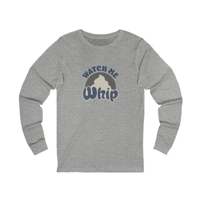Watch Me Whip — Retro Thanksgiving Long Sleeve (Light)