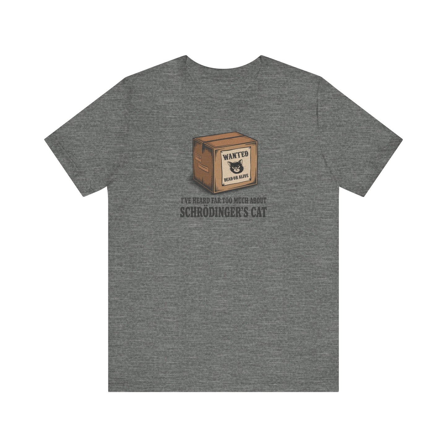 Schrödinger’s Cat — Big Bang Theory Retro Tee (Light)