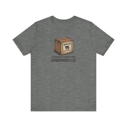 Schrödinger’s Cat — Big Bang Theory Retro Tee (Light)