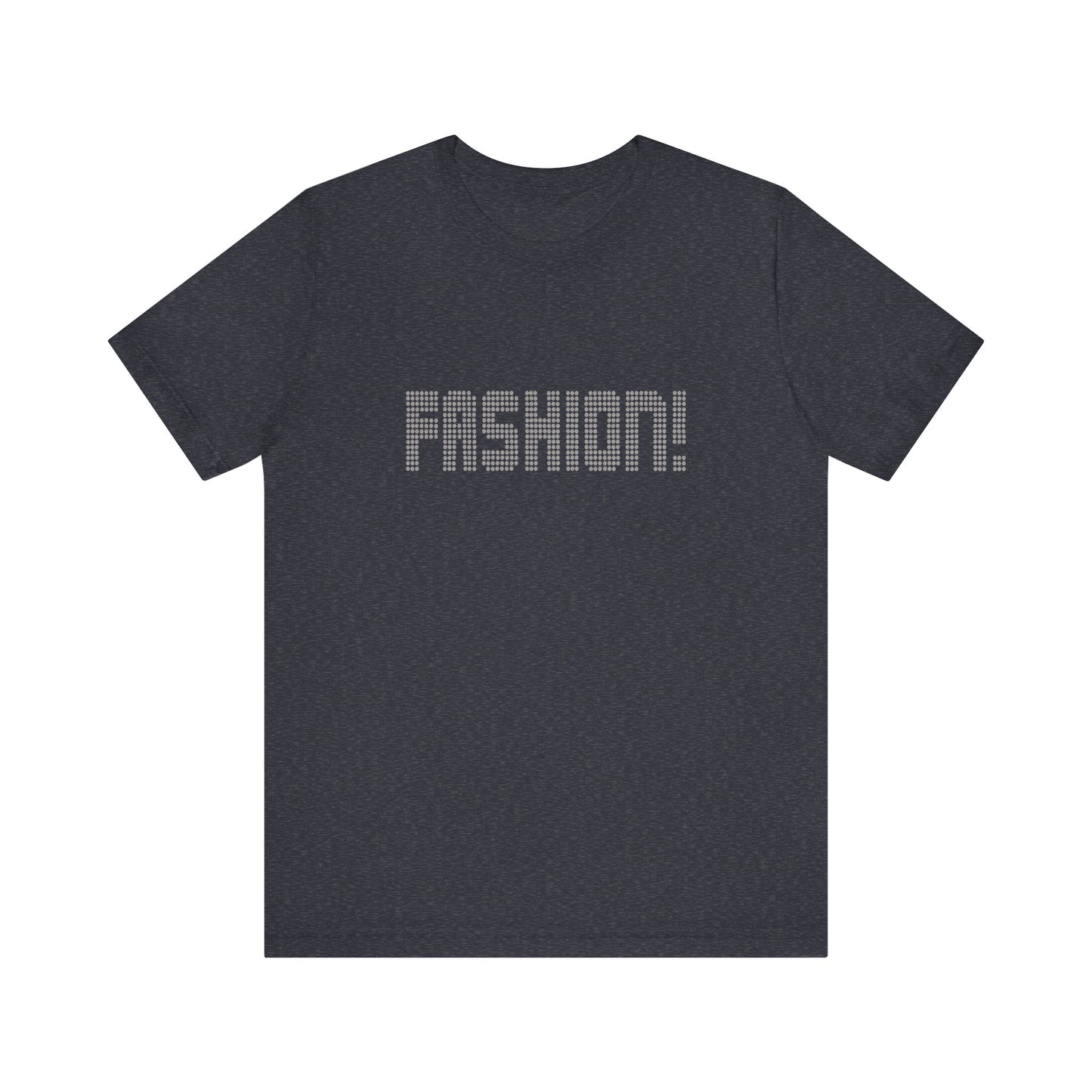 FASHION! — Psych Faux Rhinestones Retro Tee (Dark)