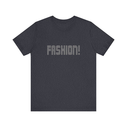 FASHION! — Psych Faux Rhinestones Retro Tee (Dark)